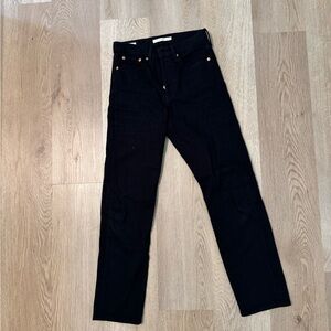 Levi's Wedgie Straight Black